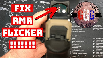 Got Trijicon RMR Flicker??? Watch this Fix!!!