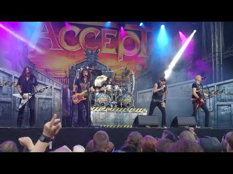 Accept - midnight mover - south park festival, tampere, finland 9. 6. 2018