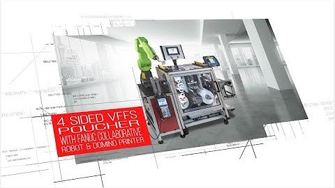 Video by Longtail Digital, The Kanga Poucher with FANUC Collaborative Robot and Domino Printer