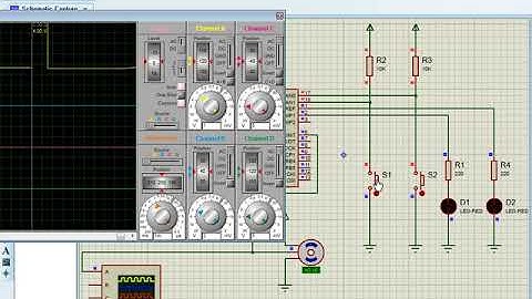 CONTROL OF SERVOMOTORS Pic 16f628A