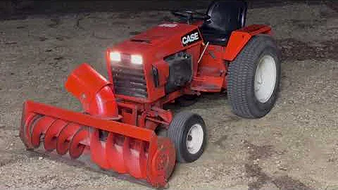 Case 448: Snow Blower Installation