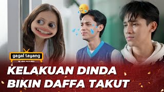 BLOOPERS: HILARIOUS! DAFFA IS SHOCKED TO SEE DINDA - FROM HATERS TO LOVESTRUCK