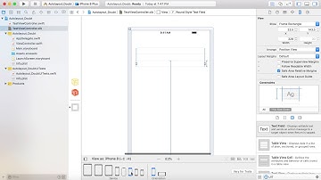 iOS Autolayout Part 6 - Dynamic Spacing, Leading, Trailing, Aspect Ratio