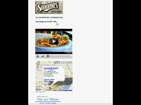 Use Printable Coupons on your website
