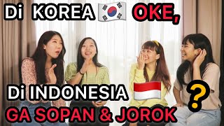 ETIKA KOREA & INDONESIA BEDA YA BUND ft. @BORASSAEM @yejinlee138 Ai