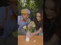 Blippi's DIY Bottle Science Experiment! #blippi #Shorts