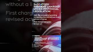 Sask. man charged under immigration services act