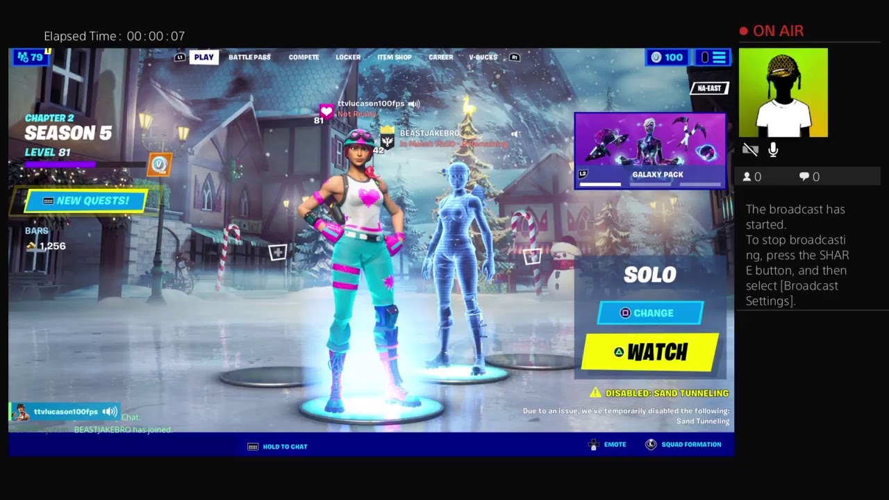 I found James charles fortnite YouTube
