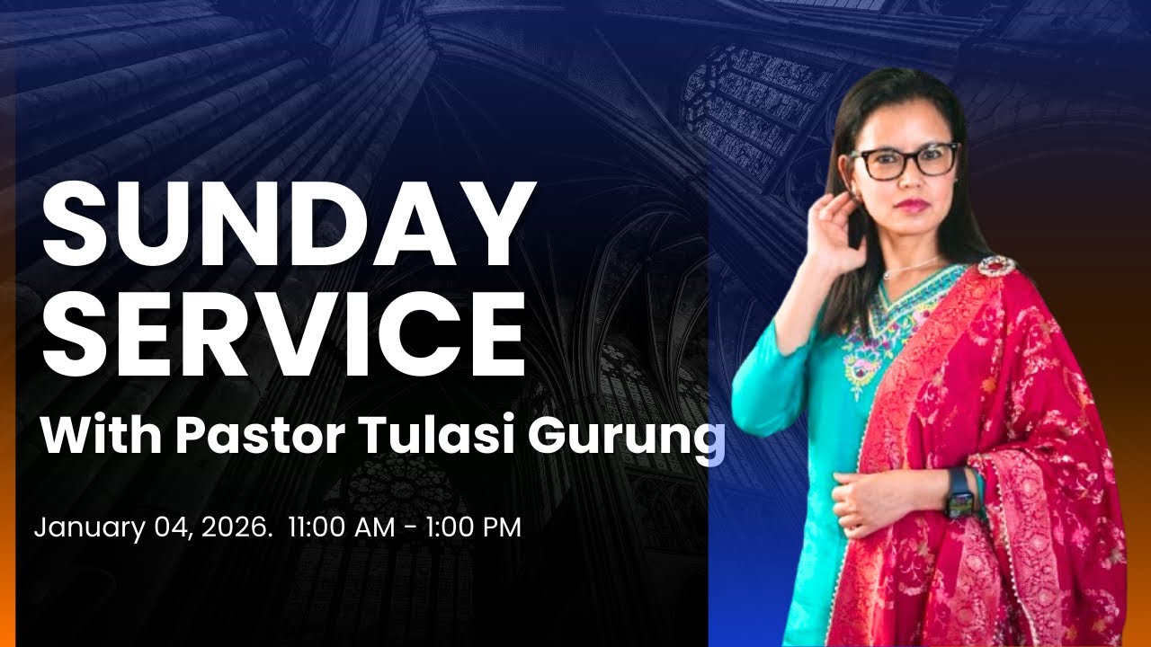 2026.01.04 First Sunday service of 2026 with Pastor Tulasi Gurung| 1st Church Anniversary 2026