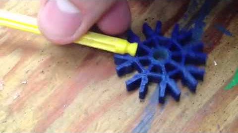 3D printed knex