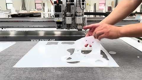 Silicone Sheet Gasket CNC Oscillating Knife Cutting Machine