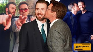 RDJ And Chris Evans Being The Coolest Duo