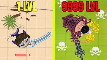 Yohoho.io *NEW* WORLD RECORD! MAX EVOLUTION 23 KILLS SKULL ISLAND (Yohoho.io Gameplay)