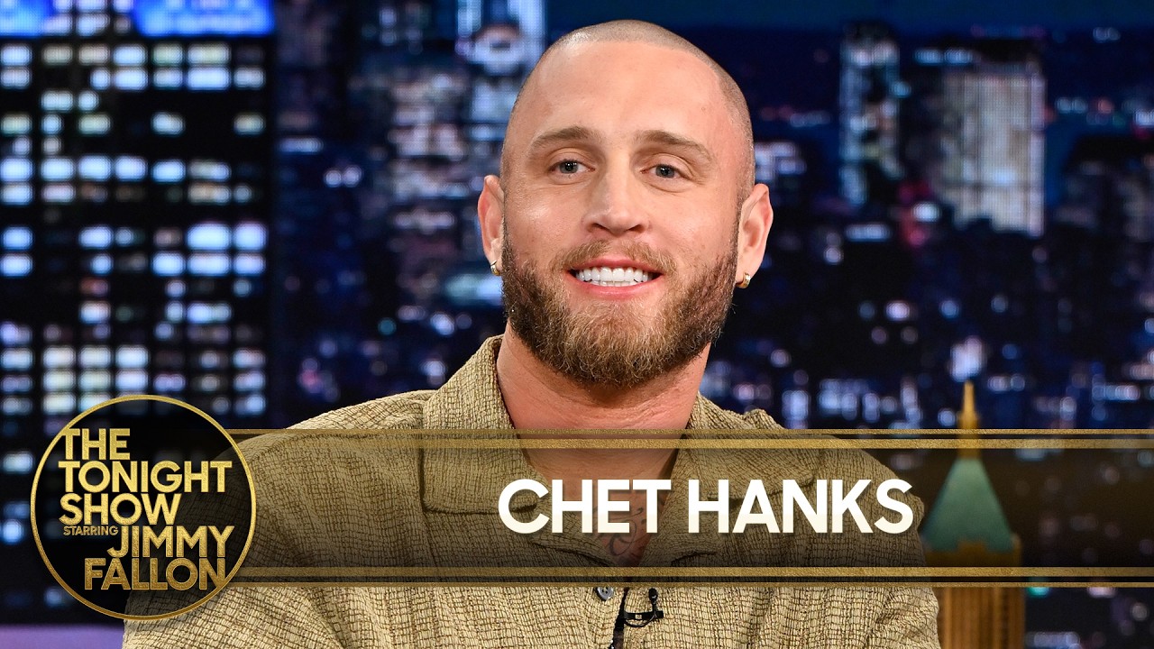 Chet Hanks Channels Tom Hanks in His Forrest Gump-Inspired Music Video | The Tonight Show