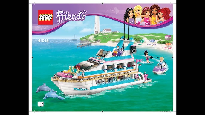 Ja voor schild Lego Friends 41015 Dolphin Cruiser - Lego Speed Build Review - YouTube