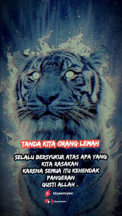 kata kata mutiara macan putih #shorts