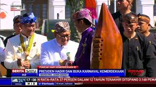 Presiden Jokowi Buka Karnaval Kemerdekaan RI di Bandung