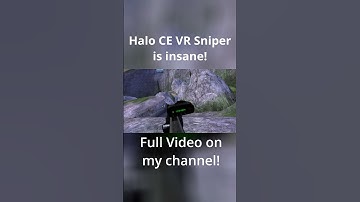 The Halo CE VR Sniper is Insane! #halo #halovr #vr #halomodded #gaming #halomccmods #funny #memes