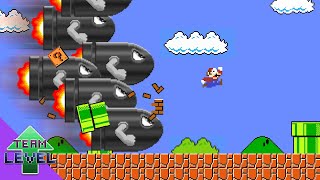 Mario's Bullet Bill Barrage Escape
