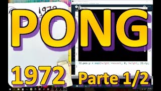 Pong 1972 - parte 1/2 - Processing español