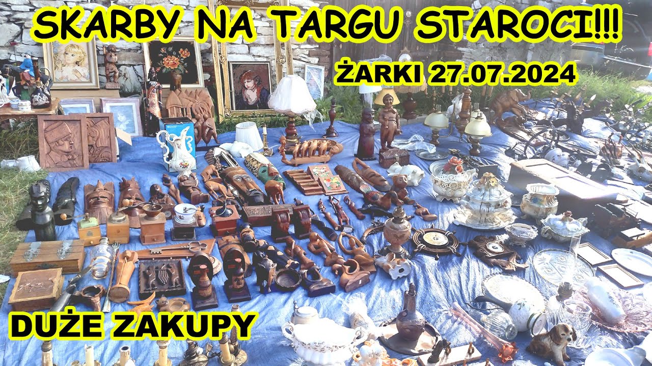 🕰️💲💰 Targ Staroci w Żarkach. Pchli targ Poszukiwanie skarbów. 🕰️💲💰 #pchlitarg  #fleamarket
