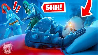 DON&#39;T WAKE GHOST RIDER or... ELSE! (Fortnite Challenge)