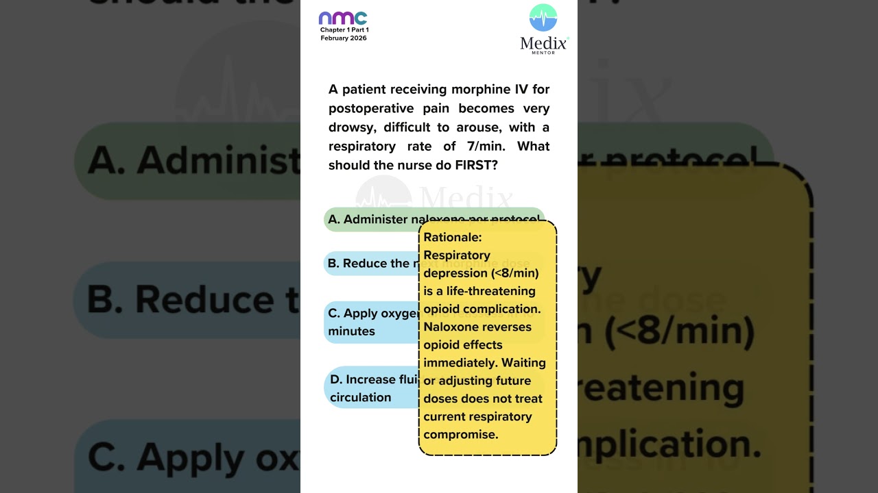 Практический вопрос №2 для подготовки к экзамену NMC CBT | Ежедневные вопросы с множественным выб...