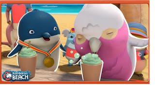 The Junior Cadets Learn To Blow Bubbles Amazing Cartoons For Kids Kangaroo Beach