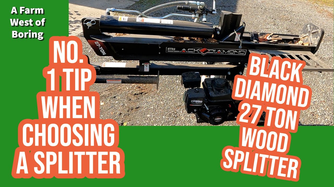 Top TIP when buying a wood splitter | Amazing labor saver - YouTube