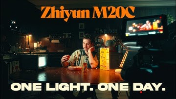 Lighting 10 Scenes with ONE Light in ONE Day | Zhiyun M20C