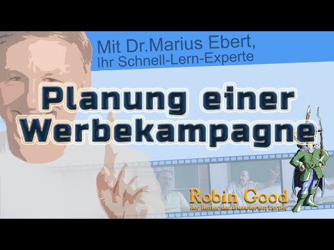 New Planung einer Werbekampagne