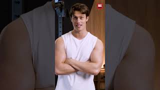Nicholas Galitzine and Dolph Lundgren talked the perks of playing He-Man  #mastersoftheuniverse