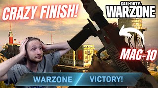 INSANE Triple Kill MAC-10 Finish in Resurgence Quads! Call of Duty Warzone
