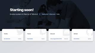 Part 4: Invoice system in Next.js & Tailwind // !tailwind !discord !vim