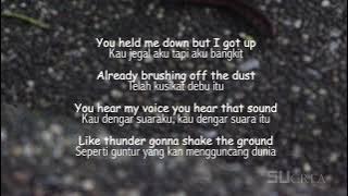 Roar - Katy Perry (Lirik Terjemahan Indonesia)