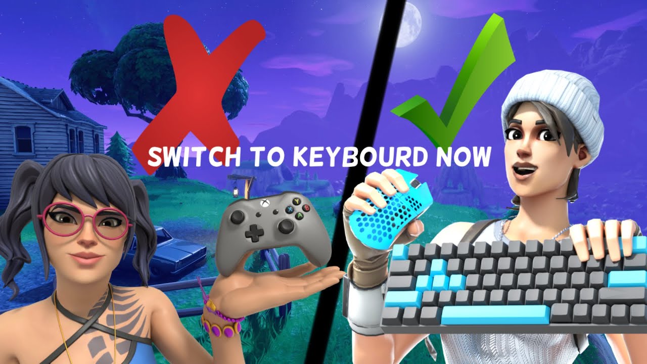 Switch from controller to keyboard and mouse!!!