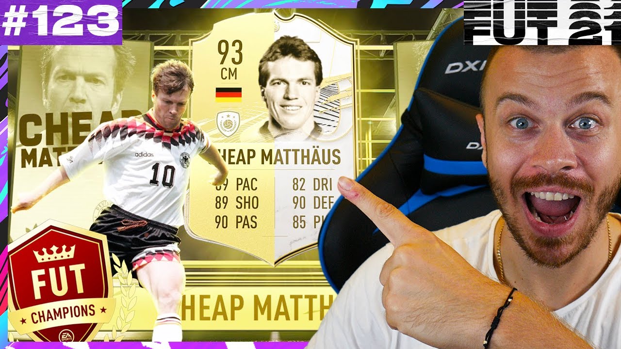 FIFA 21 I GOT THE CHEAP 200K ICON MATTHAUS TO COMPLETE MY BEST EVER 5 MILLION FUT CHAMPIONS SQUAD!