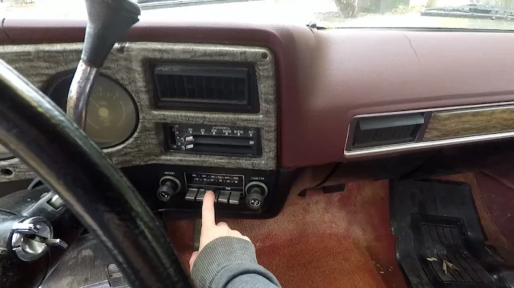 Factory Radio And Speaker Removal Chevy C10