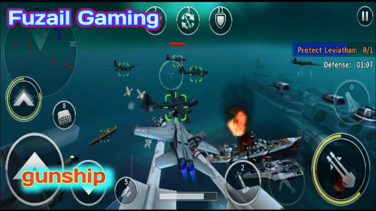 ganship battle gameplay session10 episode 2 mission protect the Beast objectives protect leviathan