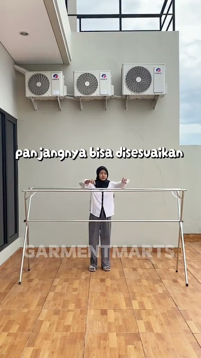 jemuran baju bisa dilipat😱‼️