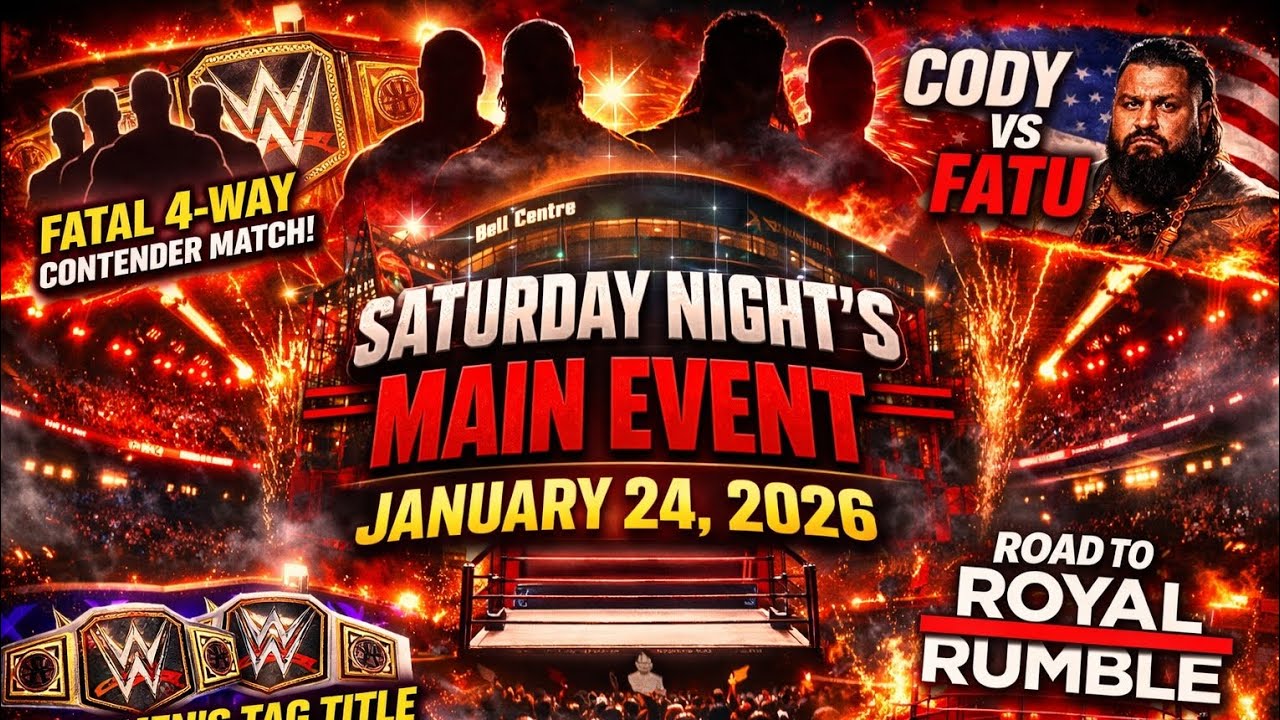 WWE Saturday Night Main Event 2026 Full Match Preview | Jan 24 Road to Royal Rumble 