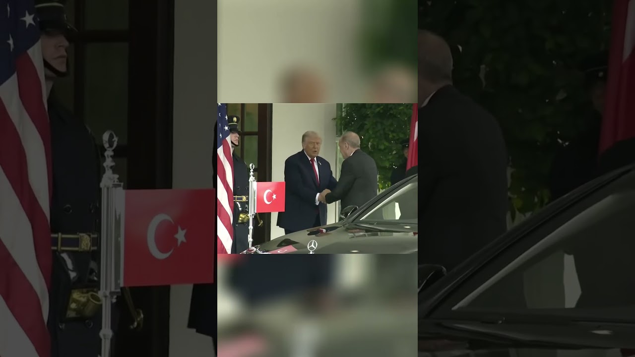 President Trump Welcomes Turkey’s President Erdogan to the White House | DRM News | AC1N