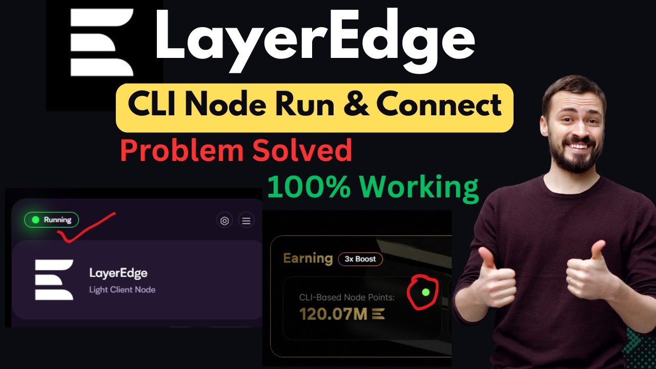 LayerEdge Airdrop CLI Node Deploy & Run Process | Problem Solved ...