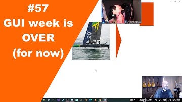JVS Live 57-Sailing Simulator-End of GUI Week!