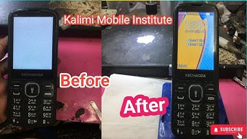 Keypad Mobile LCD Screen with || kechoda mobile white display solution