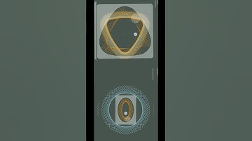 Amazing Two Spirograph in ONE Short #shorts #youtubeshorts