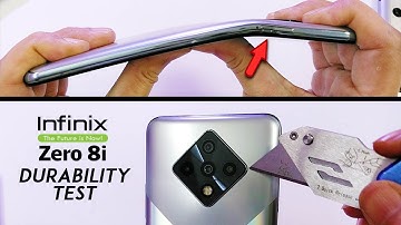 Infinix Zero 8i Durability Test - Something Cracked? BEND TEST|WATERPROOF| SCRATCH