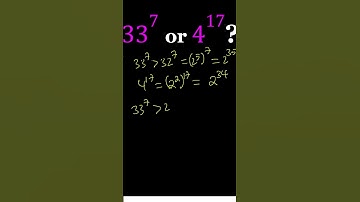 Mind Blowing Math Trick for Comparing Numbers #maths #mathtricks #shorts