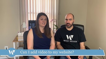 Can I add video to my website?