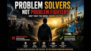 PROBLEM SOLVERS, NOT PROBLEM FIGHTERS